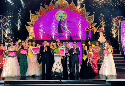 Đoàn Thị Hải Linh đăng quang cuộc thi Người đẹp Kinh Bắc 2014