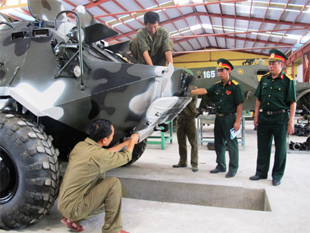 Khẳng định chất lượng sửa chữa khí tài