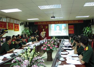 Thẩm định công trình, sáng kiến tham dự Giải thưởng Tuổi trẻ sáng tạo trong Quân đội  