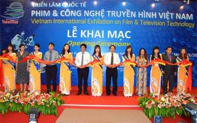 Hơn 300 gian hàng triển lãm về phim và công nghệ truyền hình