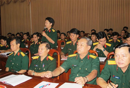 Quân khu 7: Tạo thuận lợi cho sĩ quan trẻ cống hiến tài năng