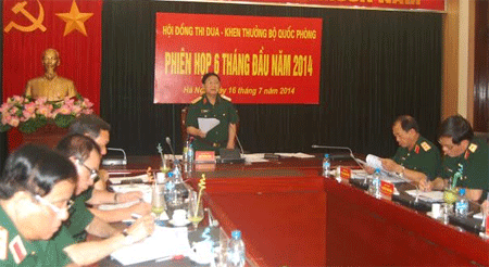 Đánh giá công tác thi đua khen thưởng toàn quân