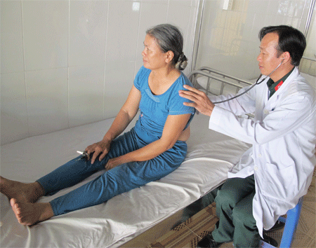 Chung tay chăm sóc sức khỏe cho người dân vùng biên