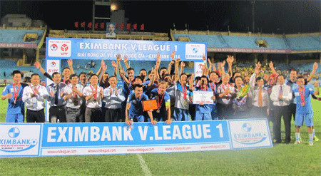 Loạt trận cuối V-League 2014: Bại trận, Thanh Hóa vẫn cán đích thứ 3