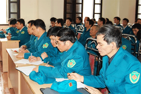 176 nghìn lượt cán bộ được tập huấn về công tác dân quân quân tự vệ