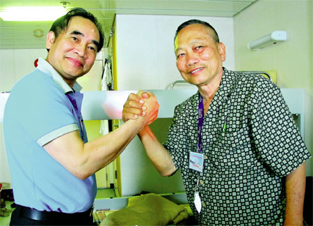 Cuộc gặp gỡ bất ngờ trên hải trình Trường Sa