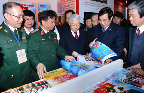 Hội báo Xuân toàn quốc Ất Mùi 2015: Đậm sắc màu văn hóa Việt