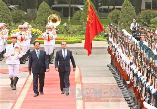 Thủ tướng Nguyễn Tấn Dũng trả lời phỏng vấn hãng thông tấn TASS về quan hệ Việt-Nga