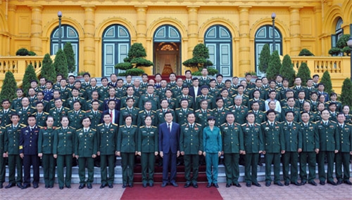 Hình ảnh Bộ đội Cụ Hồ sẽ đẹp mãi và trường tồn cùng dân tộc