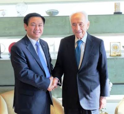 Hoạt động của Trưởng Ban Kinh tế Trung ương Vương Đình Huệ tại Israel