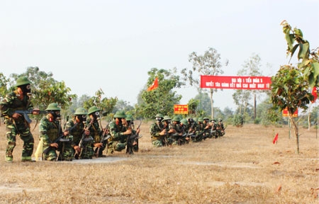 Chiến sĩ “Thành đồng” thi đua luyện giỏi, rèn nghiêm