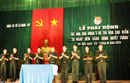 Phát động thi đua cao điểm “70 ngày đêm hành động Quyết thắng” 