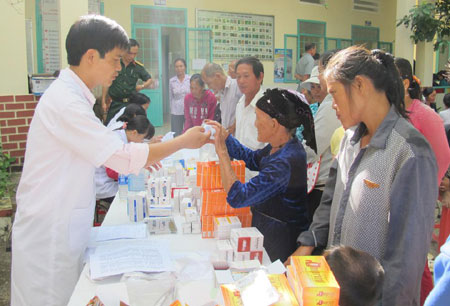 Thầy thuốc quân y nơi vùng biên Ea Súp