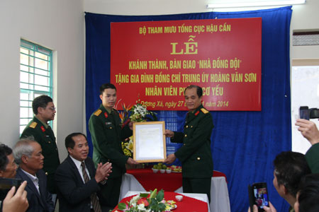 Niềm vui trong ngôi nhà đồng đội