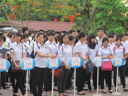 Thí sinh được cấp 4 giấy chứng nhận để đăng ký vào các trường đại học, cao đẳng