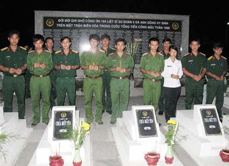 Thượng sĩ Nguyễn Văn Thục hy sinh ở huyện Phong Điền (Thừa Thiên-Huế)