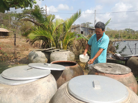 Ứng phó với mặn, hạn kéo dài