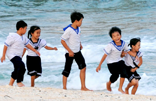 Hè vui ở Trường Sa