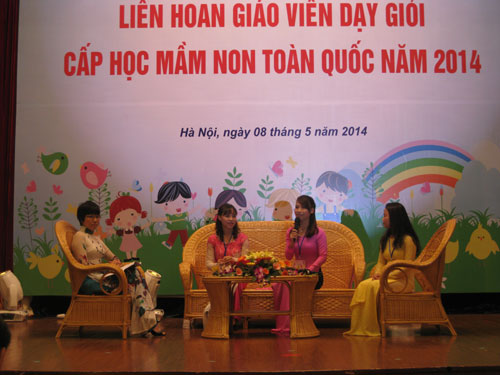 240 giáo viên mầm non xuất sắc thi tài