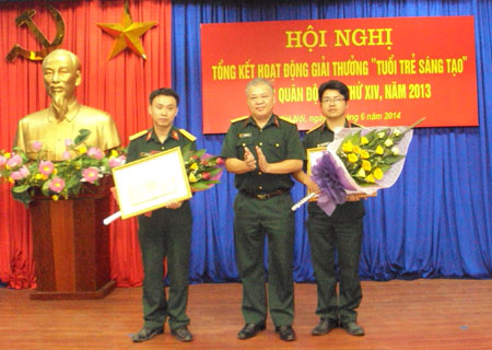 11 công trình đạt giải thưởng Tuổi trẻ sáng tạo trong quân đội