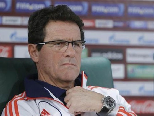 HLV Capello vẫn tin tưởng vào cơ hội của đội tuyển Nga