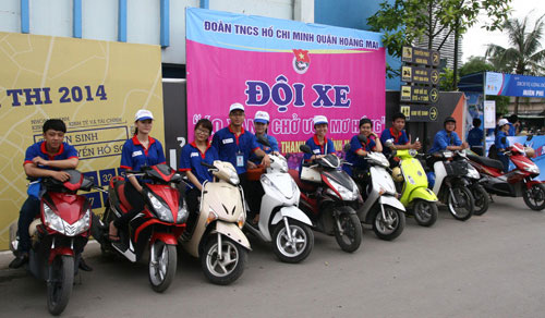 12.000 tình nguyện viên tham gia Tiếp sức mùa thi 2014 