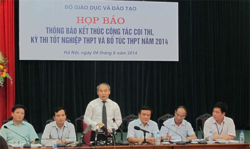 Sẽ tiếp tục hoàn thiện đề án đổi mới thi cử