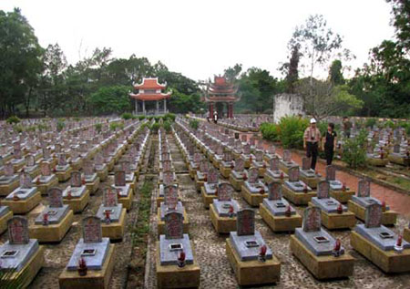 Danh sách liệt sĩ quê Thái Bình, hiện an táng tại các nghĩa trang liệt sĩ thuộc tỉnh Long An