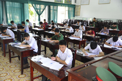 Kết thúc đợt 1 kỳ thi tuyển sinh đại học, cao đẳng năm 2014
