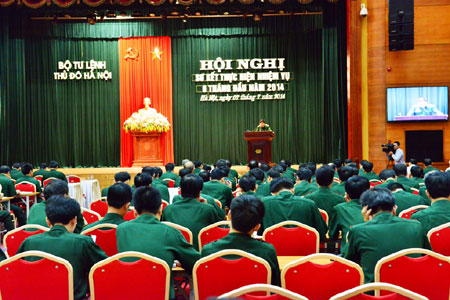 Bộ tư lệnh Thủ đô Hà Nội triển khai nhiệm vụ 6 tháng cuối năm