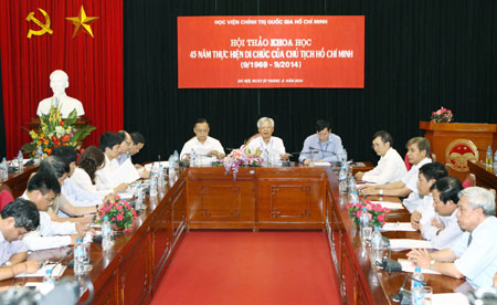 Khẳng định tầm vóc lịch sử và giá trị to lớn của bản Di chúc 