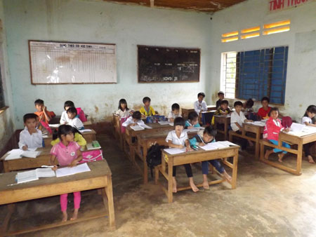 Nhiều trường học ở huyện Đắc Song (Đắc Nông) đang xuống cấp