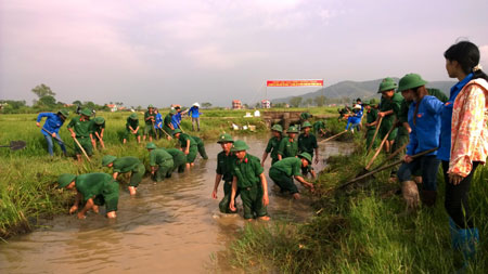 Bài 3: Sáng đẹp nông thôn mới, ấm tình quân dân