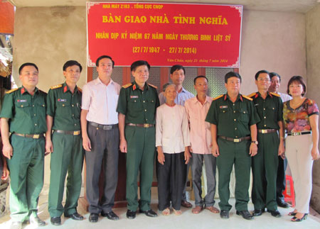 Ngôi nhà thắm đượm nghĩa tình