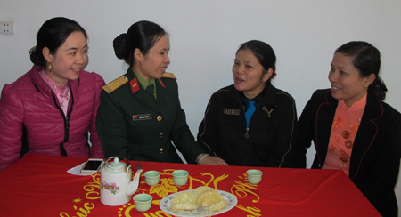 Sẻ chia, ấm áp tình đồng đội