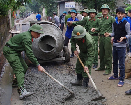 Hình ảnh Bộ đội Cụ Hồ thêm tỏa sáng