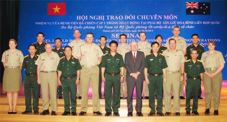 Hội nghị trao đổi chuyên môn trong hoạt động gìn giữ hòa bình Liên hợp quốc