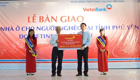 VietinBank tặng 252 mái ấm cho người nghèo tỉnh Phú Yên