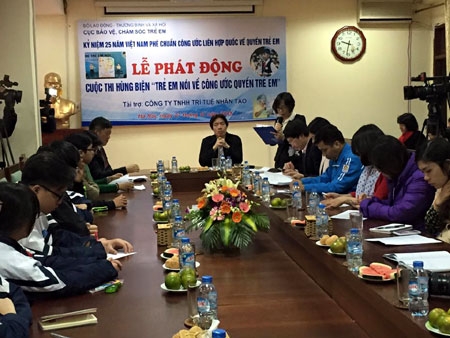 Trẻ em hùng biện về Công ước quyền trẻ em