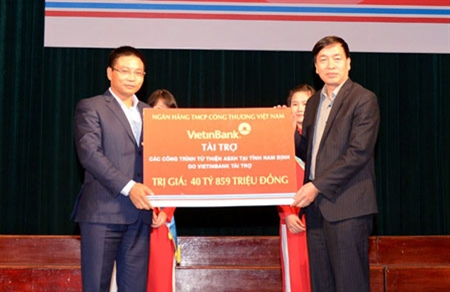 VietinBank tài trợ hơn 40 tỷ đồng cho tỉnh Nam Định