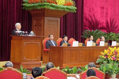 Ngày làm việc đầu tiên Hội nghị lần thứ 13 Ban Chấp hành Trung ương Đảng khóa XI