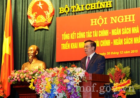 Bộ Tài chính: Năm 2016 tiếp tục thực hiện chính sách tài khóa chặt chẽ, tiết kiệm