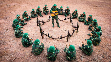 Xuân bình yên miền biên viễn