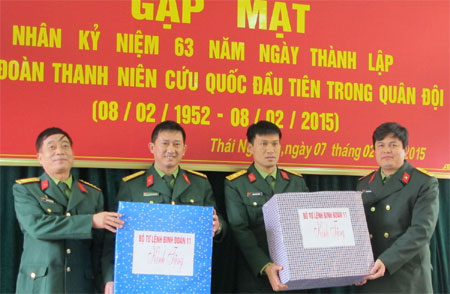 Kỷ niệm Ngày thành lập Chi đoàn đầu tiên trong Quân đội
