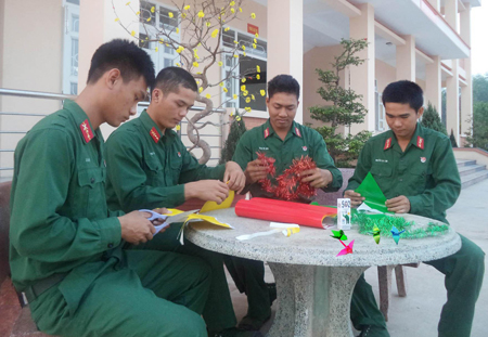 Gửi tặng em tấm lòng người chiến sĩ