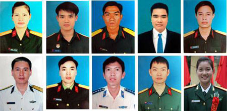 10 gương mặt trẻ tiêu biểu toàn quân 2014