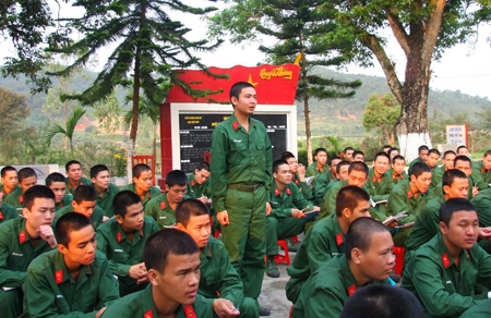 Tình nguyện nhập ngũ để rèn luyện, cống hiến