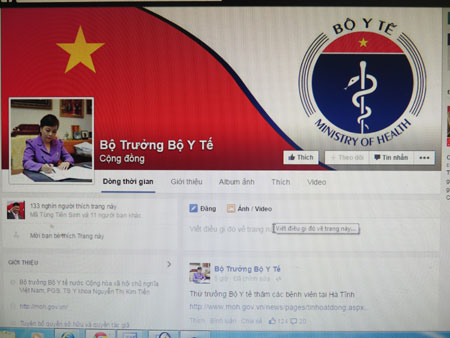 Khi lãnh đạo dùng facebook