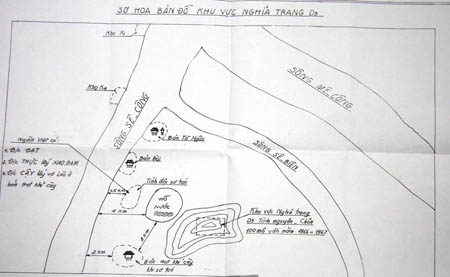 Xác minh thông tin về Nghĩa trang Tiểu đoàn 3 ở bản Hạt Khỉ Cày (Lào)
