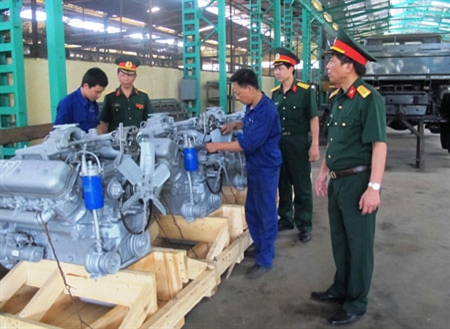 Làm chủ khoa học - công nghệ sửa chữa, sản xuất vật tư xe - máy